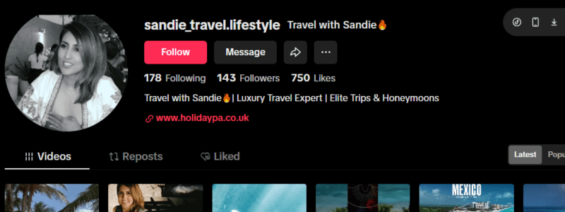 Travel with Sandie
